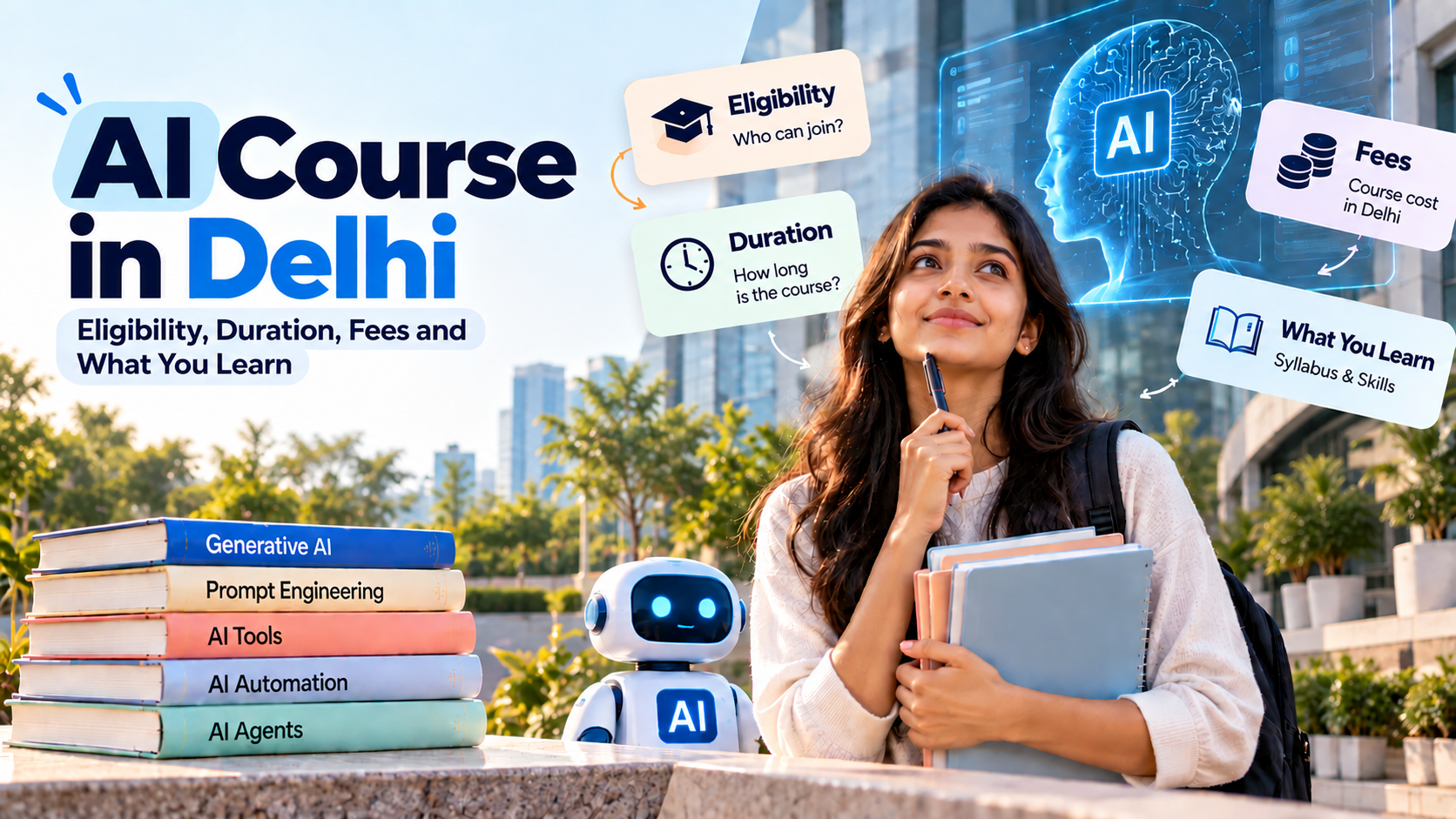 AI Course in Delhi: Eligibility, Duration, Fees &  What You Learn