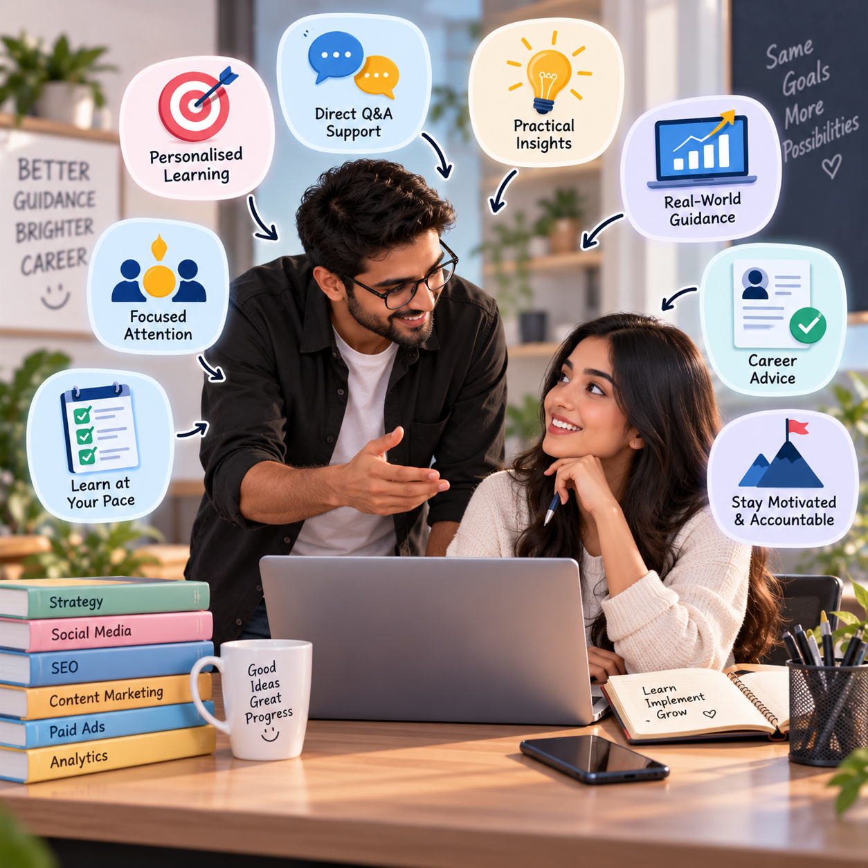 How 1:1 Mentorship Can Help You Learn Digital Marketing