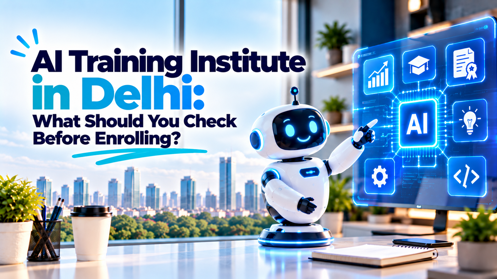 AI Training Institute in Delhi: What Should You Check Before Enrolling?