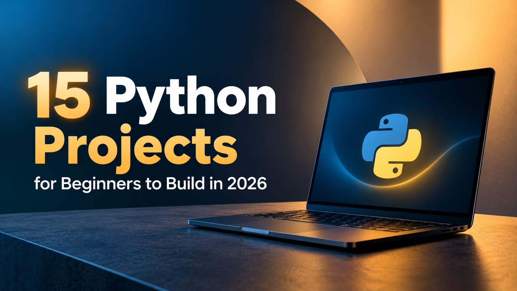 15 Python Projects for Beginners to Build in 2026