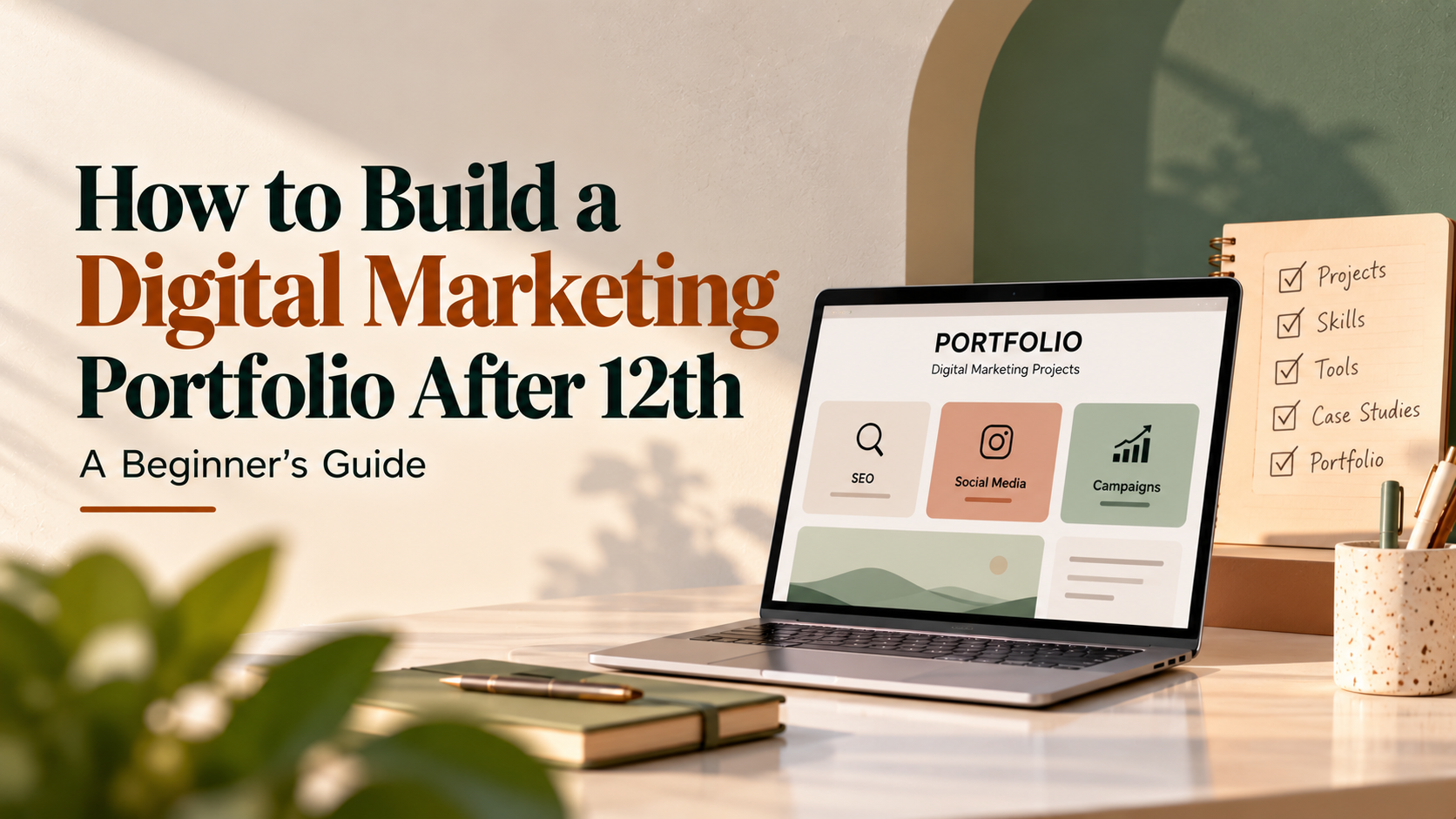 How to Build a Digital Marketing Portfolio After 12th?